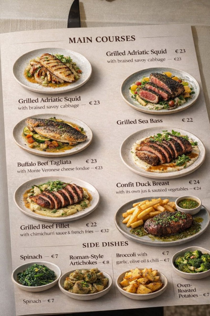 외국에서 사진없는 메뉴판을 만났을 때 해결책