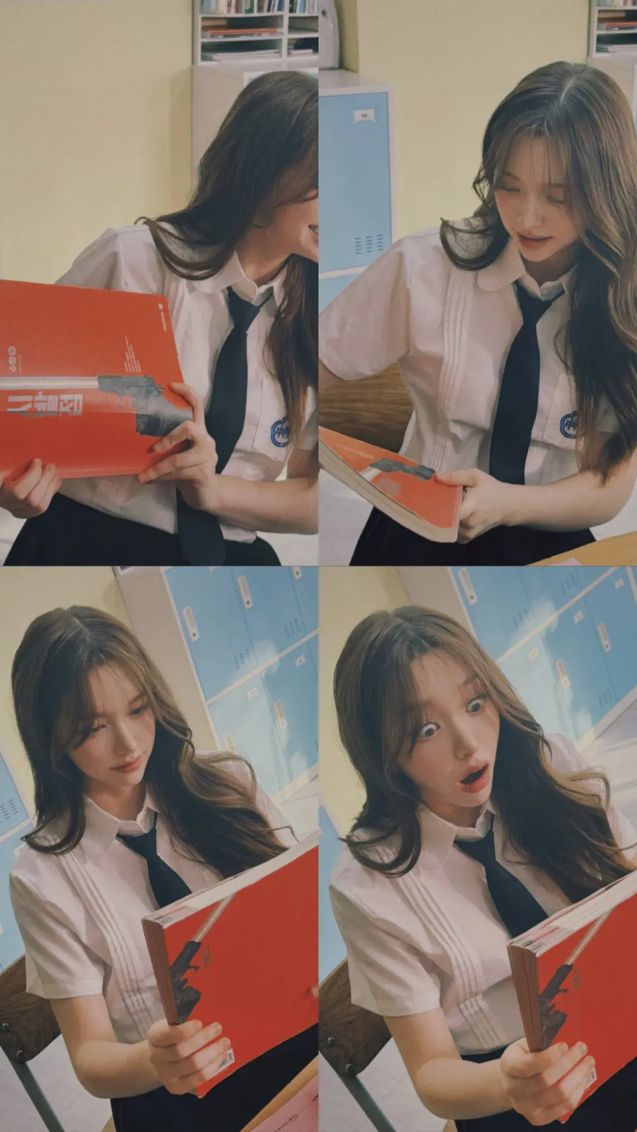 화보 찍다가 놀란 문샤넬