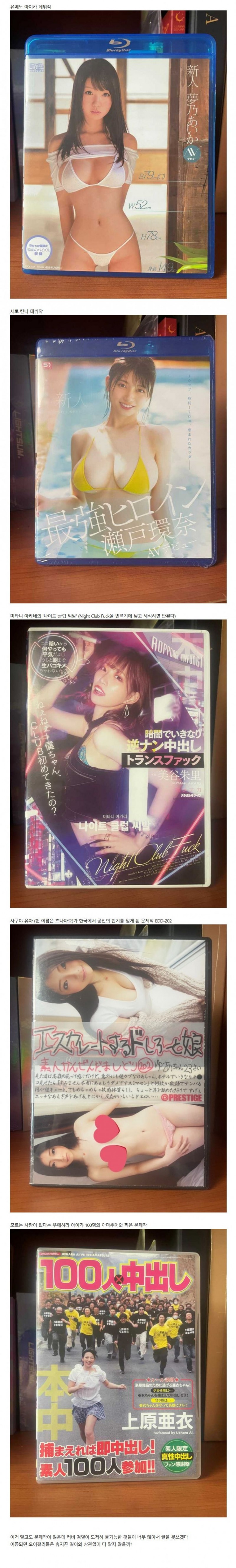 요즘 한 커뮤에서 폼이 좋은 AV덕후