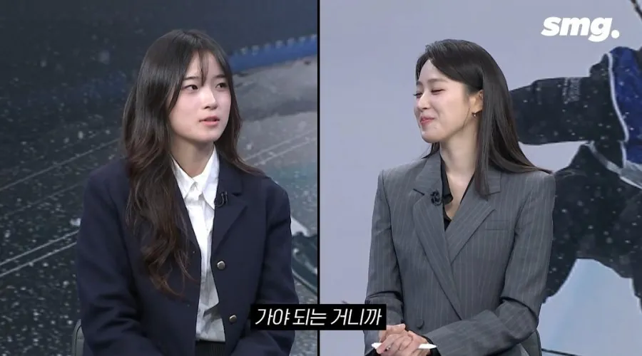 아나운서를 반성하게 만든 최가온 인터뷰