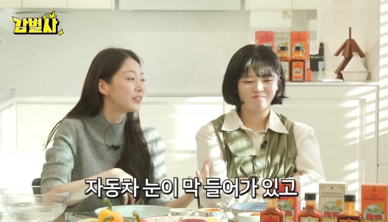 정연이 서로 사이 안좋다고 공개해버린 연예인