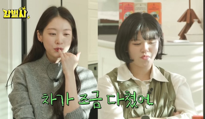 정연이 서로 사이 안좋다고 공개해버린 연예인