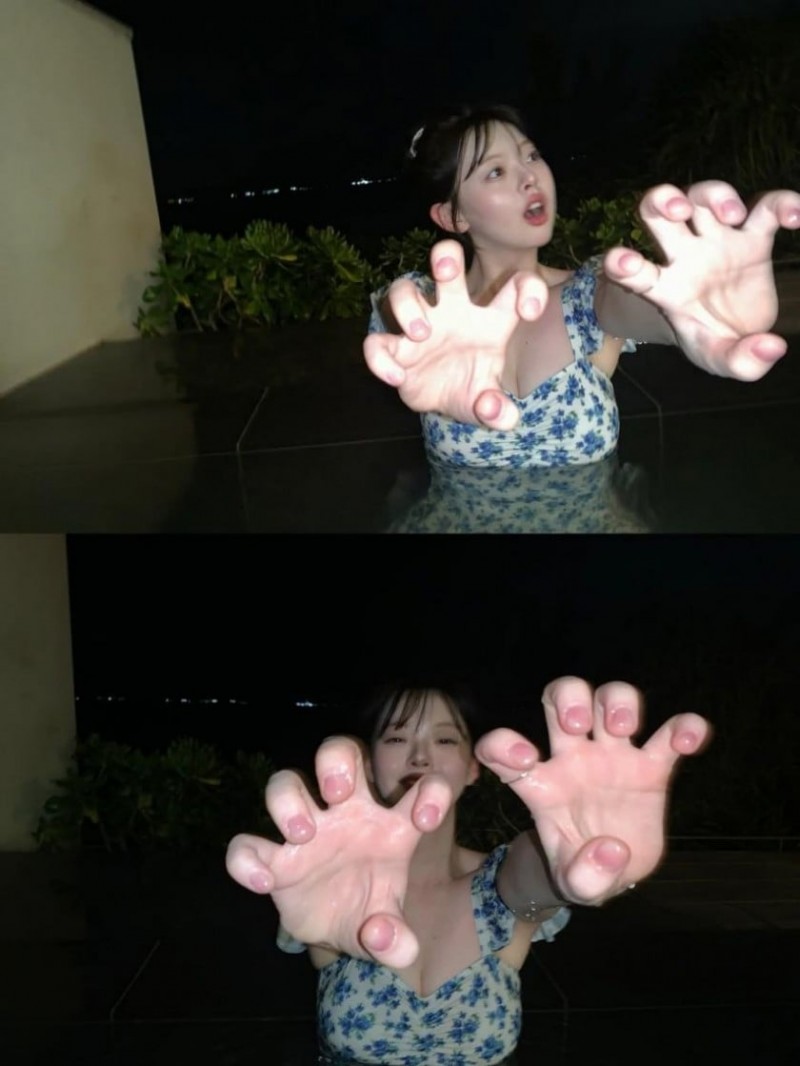 찐친과 놀러간 에스파 카리나 (feat. 류진, 한수아)