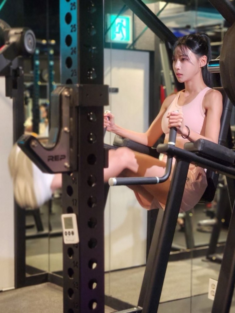 육상선수 김민지 SNS