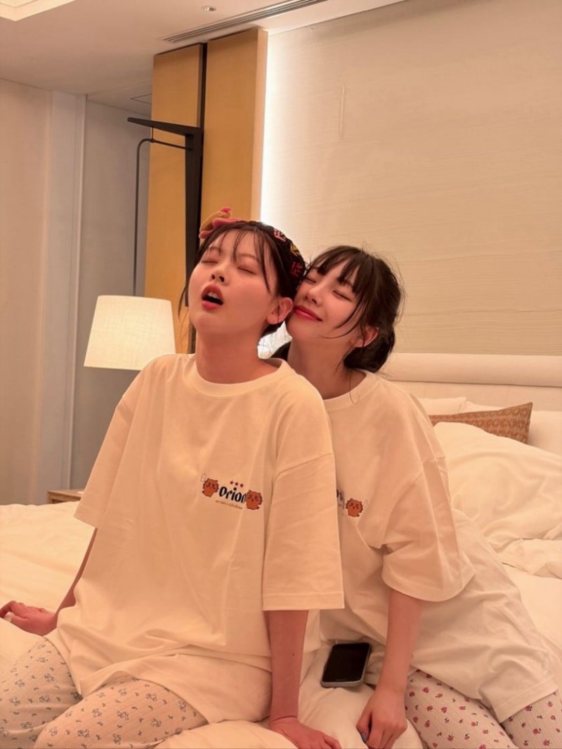 찐친과 놀러간 에스파 카리나 (feat. 류진, 한수아)