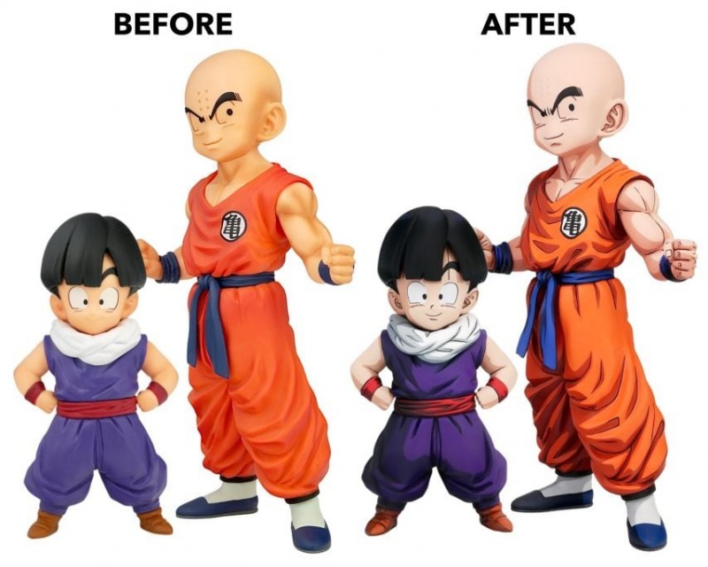 피규어 도색 장인