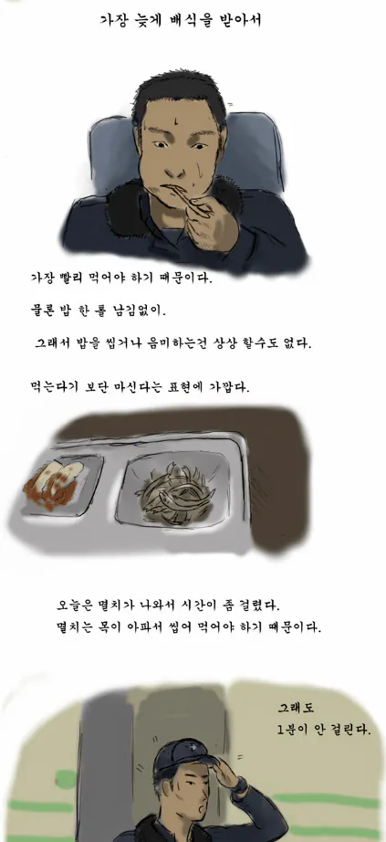 2000년대 전경, 의경 내무생활 일상